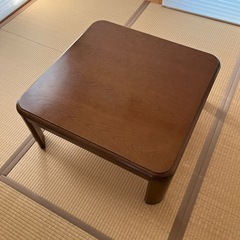 木製 ローテーブル 座卓