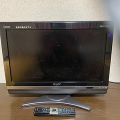 【ネット決済・配送可】SHARP AQUOS 21型　液晶テレビ