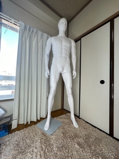 【187cm】男性マネキン　トルソー