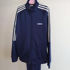 adidasジャージセットアップ１６０cm　ネイビー