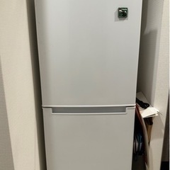 【2ドア　冷蔵庫】ホワイト　106L (冷蔵室73L 冷凍室33L)