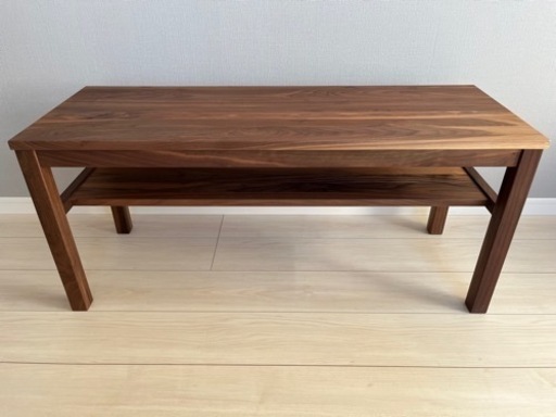 無印良品 木製ベンチ/板座/ウォールナット材