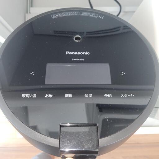 Panasonic炊飯器　SR-NA102 3ヶ月使用。