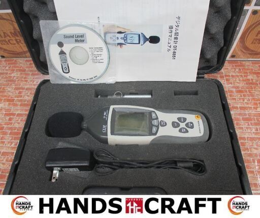 CEM　DT-8851　騒音測定機　中古品　画面にじみ有り　【ハンズクラフト宜野湾店】