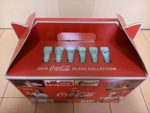 コカ・コーラ　Coca-Cola　グラス　グラスコレクション　2015年　マクドナルド限定　100周年記念　未使用