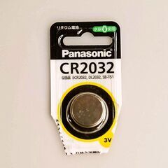 ボタン電池　Panasonic CR2032