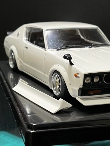 アオシマ 1/24ケンメリGTR完成品? アオシマ 1/24 スカイライン
