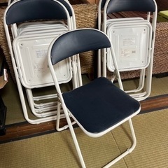 【ネット決済】パイプ椅子　9セット