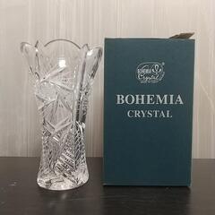 ⭐️未使用●BOHEMIA CRYSTAL、花瓶、花器、高さ 約...