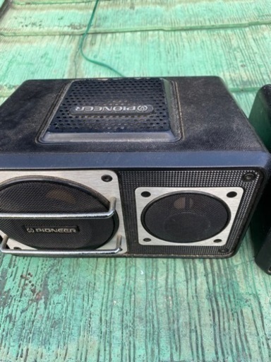 最終価格中古品、当時物、パイオニア、スピーカー、TS-X6