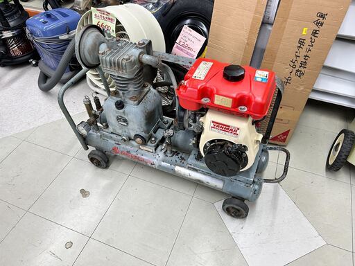 日立　BEBICON　ベビコン　エンジン コンプレッサー　1.5U-7VEK　1.5kW　2馬力