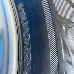 【今週末限定値下げ】195/65/15  ブリヂストン　VRX2   日産純正ホイール付き