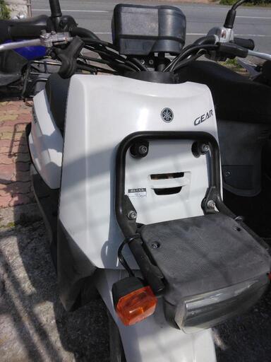 ヤマハギア50cc4サイクルスクーターすぐ乗れます。