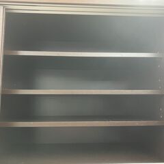 【値下げしました!!】松田家具 2面レンジボード キッチンボード オートクロージャ― No.282●ブラウン 茶色系 ※現金、クレジット、ぺイペイ、スマホ決済対応※