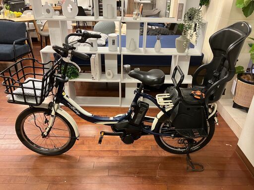 中古　電動自転車　23区内配送／設置無料　電動アシスト自転車　ヤマハ　PAS　KISS　2017年モデル