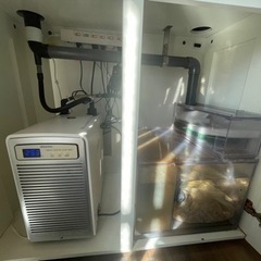 【お話中】【引取限定】オルカ　オーバーフロー　90cm 水槽一式(ガラス)