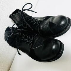 ヨウジヤマモト プールオムYohji Yamamoto POUR HOMME パッチワークチャッカーブーツ ヨウジヤマモト プールオムYohji Yamamoto POUR HOMME パッチワーク