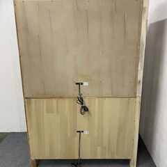 unico/ウニコ MANOA マノア キッチンボード W1200 アカシア材 ホワイトウォッシュ キッチン台 中古家具 店頭引取歓迎 R7657