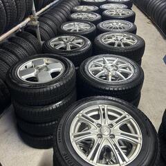 ❄️ヤリス、アクア、ヴィッツ、ノート、ポルテ等に！アルミホイール付国産スタッドレスタイヤ入荷しました⛄