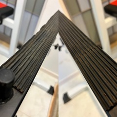 アイロテック　ベンチプレスベンチ・セイフティラックセット（中古品）