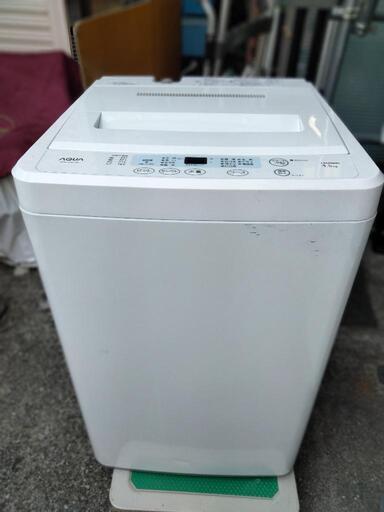 ハイアールアクアセールス　全自動洗濯機　AQW-S451 4.5kg２０１３年度製　中古品