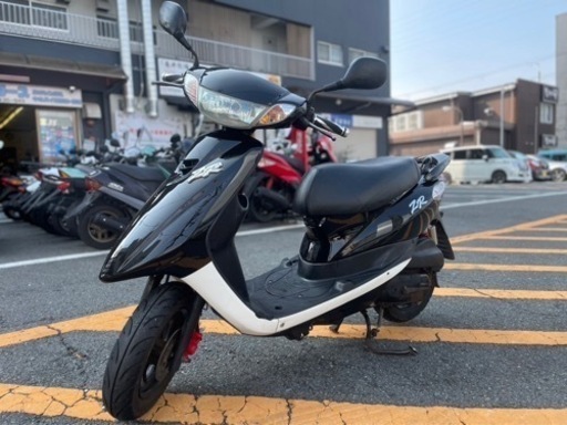 【ご契約でヘルメットプレゼント】YAMAHA JOG ZR ブラック\u0026ホワイト　外装ピカピカ✨