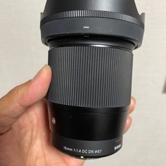 SIGMA 16mm F1.4 DC DN/CM マイクロフォーサーズ用 シグマ