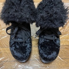 《お取り引き終了》【未使用】冬物婦人靴