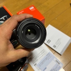 Sony Fullframe カメラ a7ii FE50f18レンズ付き