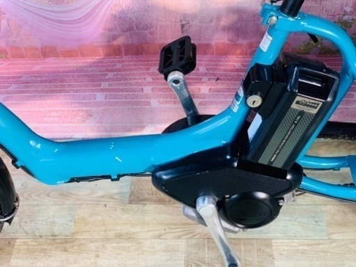 ❶5792子供乗せ電動アシスト自転車ブリヂストン20インチ良好バッテリー 
