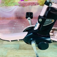 ❸5781子供乗せ電動アシスト自転車Panasonic20インチ良好バッテリー