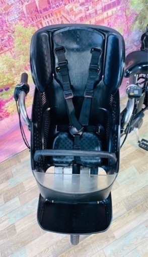 ❹5787子供乗せ電動アシスト自転車Panasonic20インチ良好バッテリー 