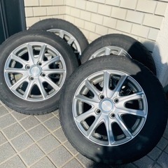 ゼストで使用したスタッドレスタイヤ155/65R13 値下げしました！