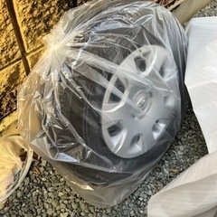 ハイエースバン新車外し　純正タイヤホイール