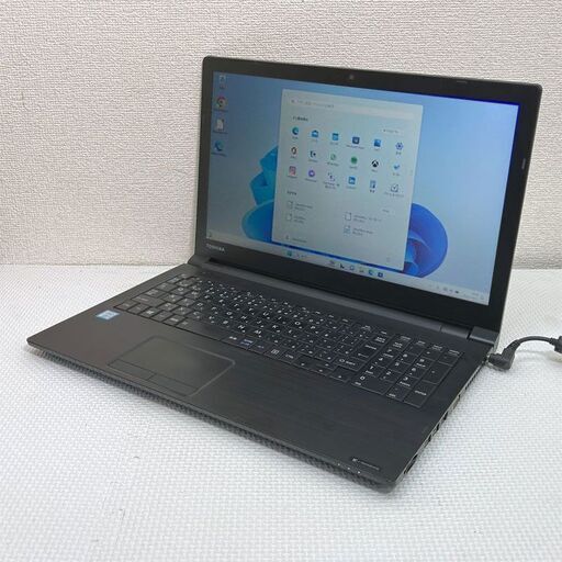 メモリ追加！ Windows11 第6世代CPU搭載 ★ 東芝 dynabook B55/K Core i3-6100U(2.3G/2コア) メモリ16GB SSD256GB DVD