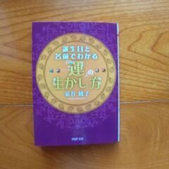 誕生日と名前でわかる  運の生かし方