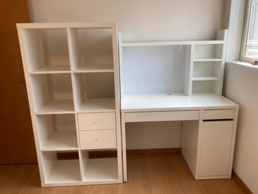 【決定してます】IKEA 学習机　棚　セット