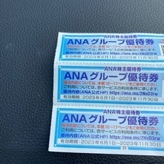 ANA 優待券　3枚200円