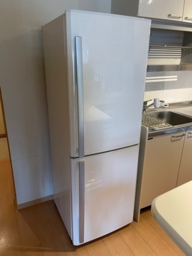【Mitsubishi】冷蔵庫 MR-H26M-W 256L 清掃除菌済み 美品！