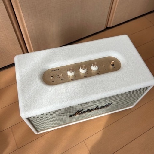 Marshall StanmoreII ワイヤレススピーカー ホワイト 11/2まで】【マーシャルスピーカー】 STANMORE II Bluetooth ホワイト