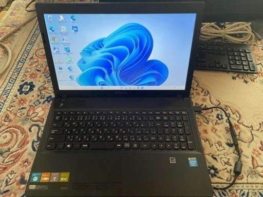 決まりました！　Windows11Proパソコン　Lenovo　G500　新品SSD　ソフトも入って即使えます