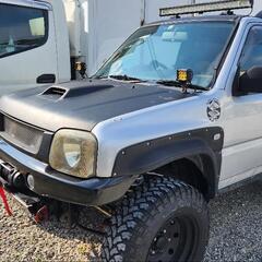 ジムニー8j鉄ちんホイール＆タイヤセット