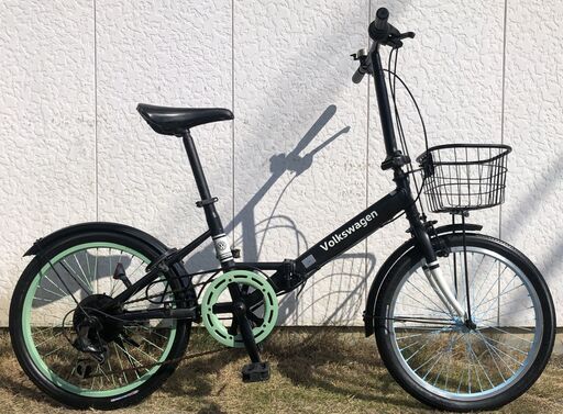 VolksWagen20インチ折り畳み自転車6段変速