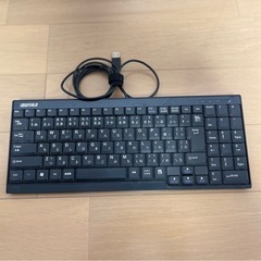 iBUFFALO 有線USBキーボード 美品