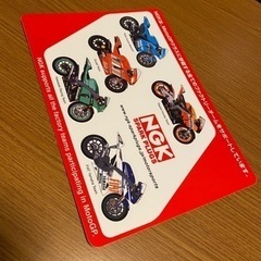 バイクのNGKステッカー❣️