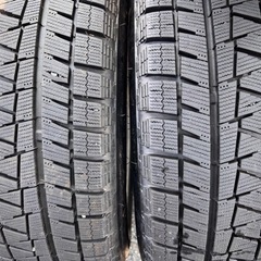 プリウス純正アルミホイール付 ブリヂストン スタッドレス 2021年製造1ヶ月程度使用のバリ山 195/65R15