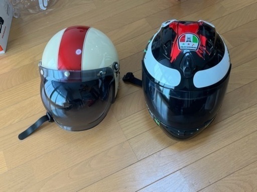 ホンダ　モンキーヘルメットとフルフェイス２点セット ホンダ モンキーヘルメットとフルフェイス2点セット ホンダモンキー