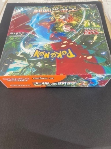 シュリンク付】ポケモンカード 古代の咆哮 ボックス リサイクル