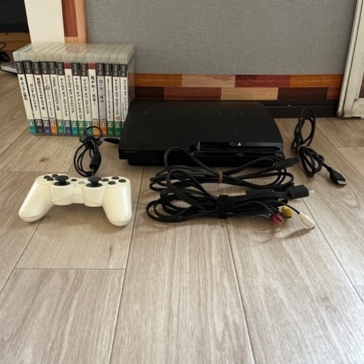PS3 本体　CECH-2000A ゲームソフト14本セット