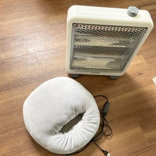 ※譲り先決定　【セット】電気ヒーターとUSBフットウォーマー